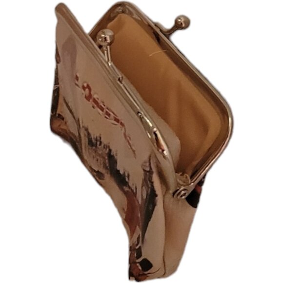 Classic Coin  Purse with London UK Print - Picture 2 of 3